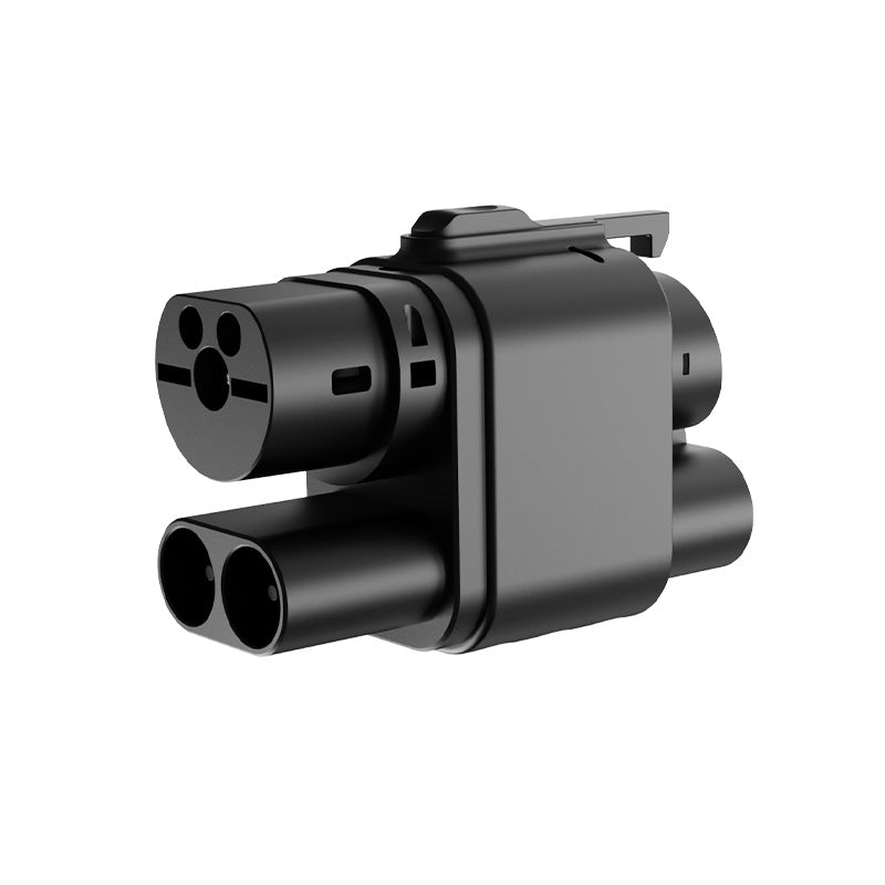 CCS2 to CCS1 DC adapter with lock