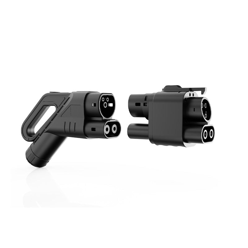 CCS2 to CCS1 DC adapter with lock