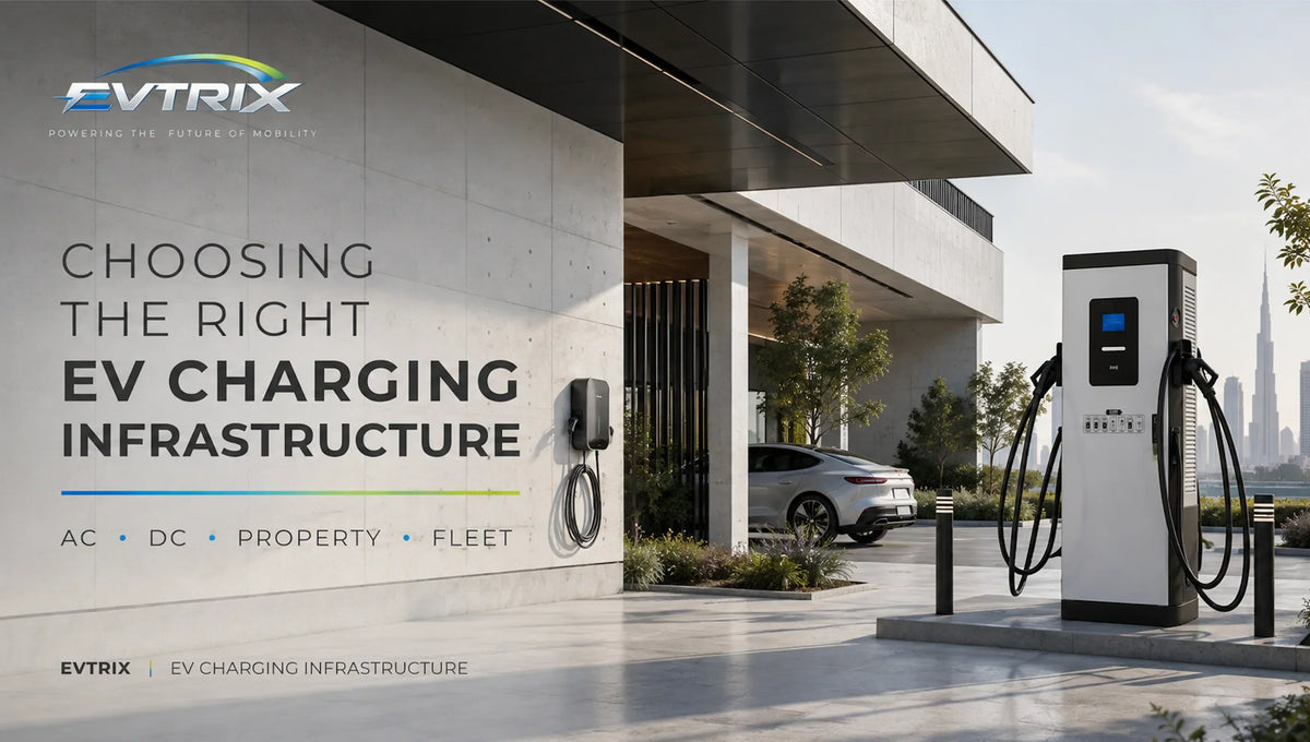 Commercial EV Charging in the UAE: OCPP 1.6  AC & DC Solutions for Workplaces, Hotels & Fleets