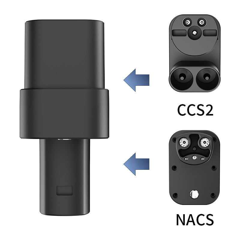CCS2 to NACS DC adapter with lock